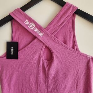 BAR METHOD CROSSED BACK TANK TOP